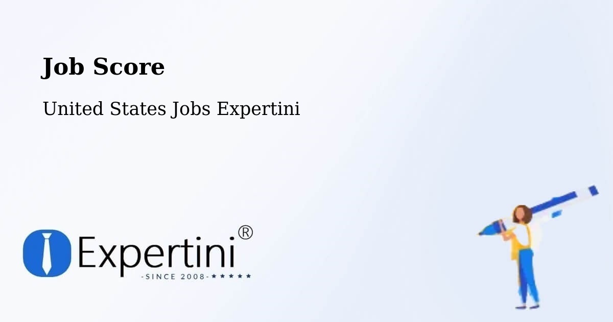 Job Score & Job Description Score Tool – Haddonfield - United States Jobs Expertini