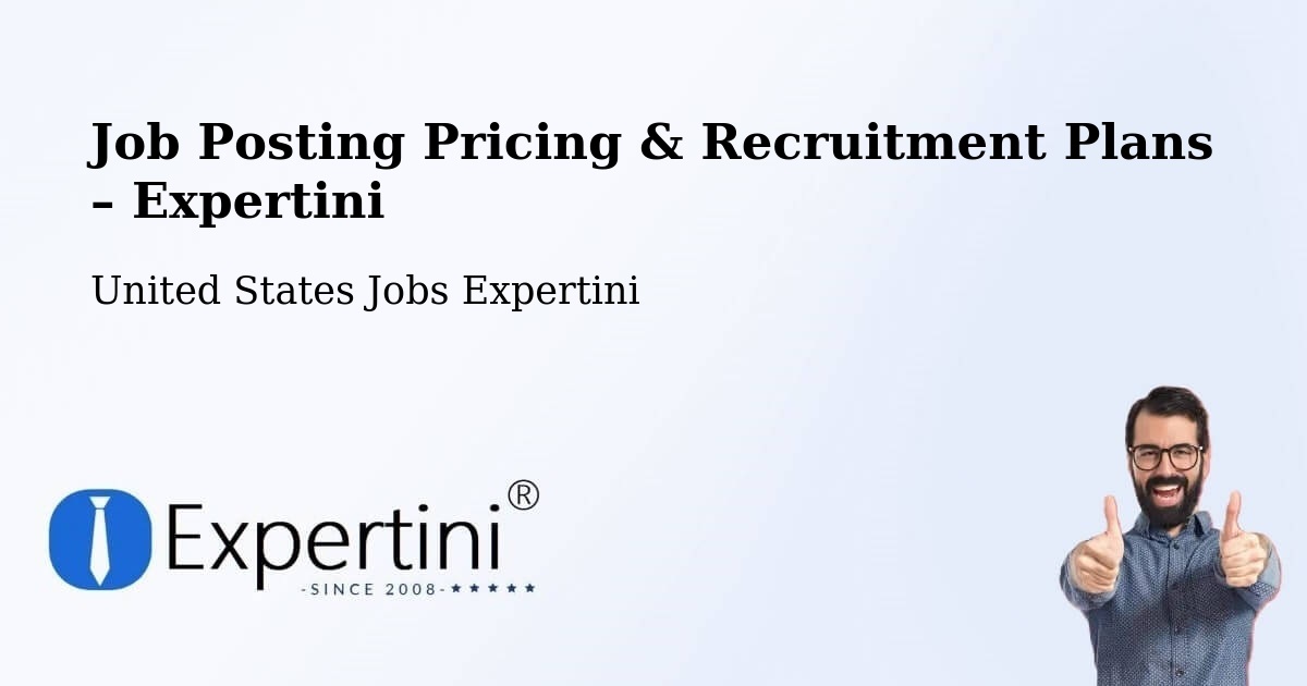 Job Posting Pricing & Recruitment Plans – Haddonfield - Haddonfield, United States Jobs Expertini