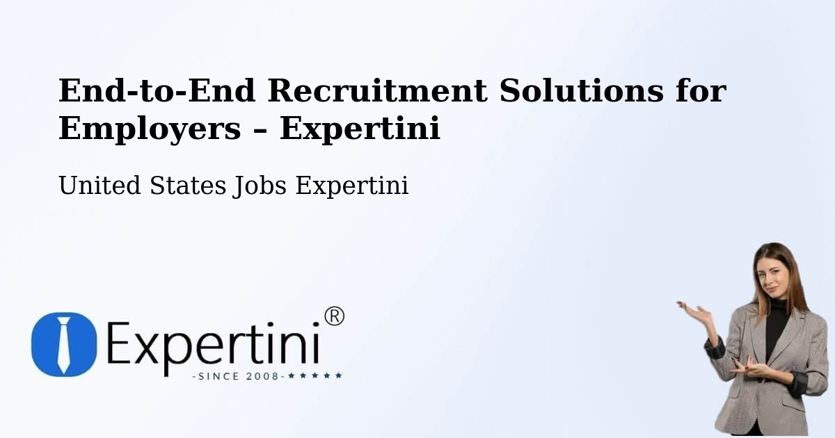 Recruitment Solutions for Employers – Haddonfield - Haddonfield, United States Jobs Expertini