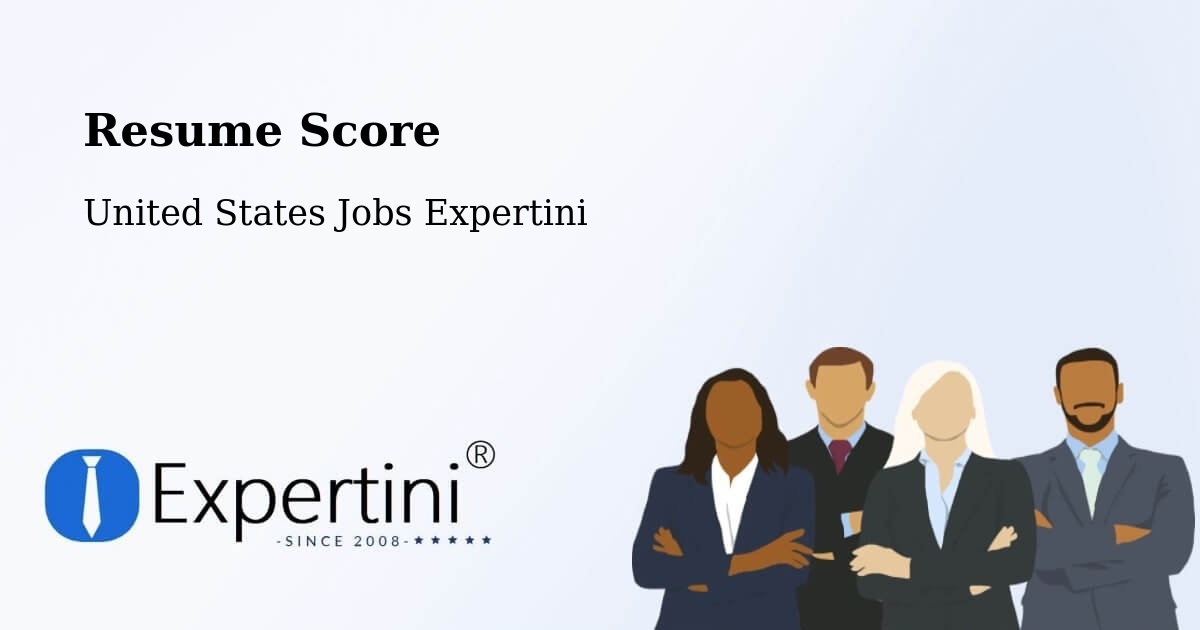 Resume Score & Job Description Match Tool – Haddonfield - United States Jobs Expertini